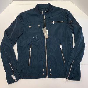 Diesel J-RIDE Mens Motorcycle TEFLON Coated Jacket